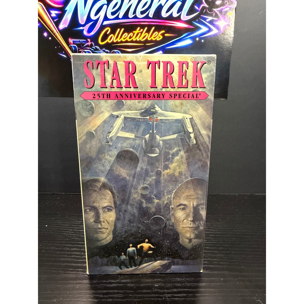 Star Trek 25th Anniversary Special VHS 1991 William Shatner Leonard Nimoy 801773